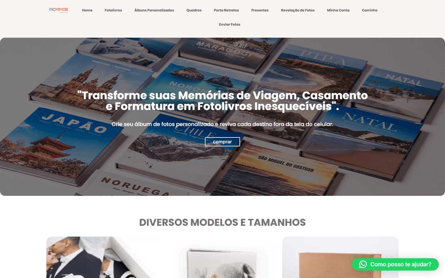 Miniatura do site Picmimos